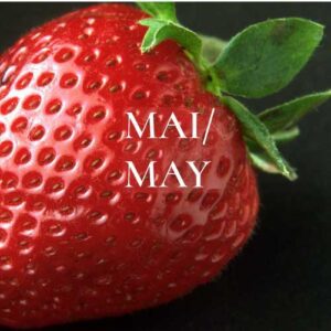 Les fraises et autres produits disponibles en mai