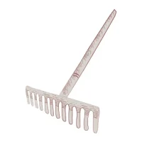 Hand drawn image of a rake Hand drawn image of a rake